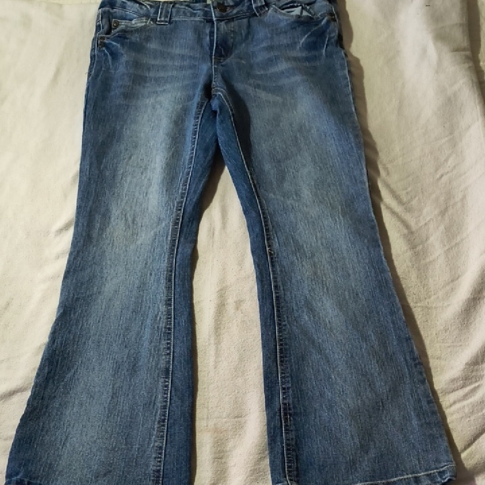 Arizona Jean Company Blue Wide Leg Jeans